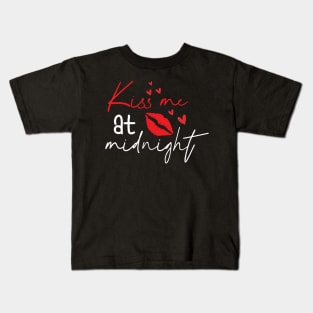 Kiss Me At Midnight Kids T-Shirt